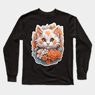 Purrfectly Happy Long Sleeve T-Shirt